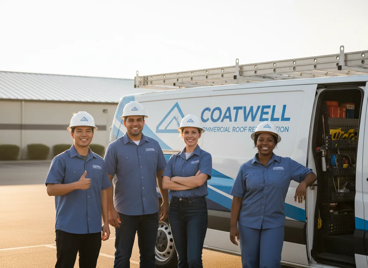 Commercial roof coating company in Elgin, OH